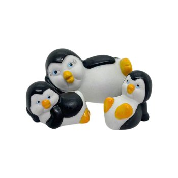 Mini Familia Pinguim Efeite